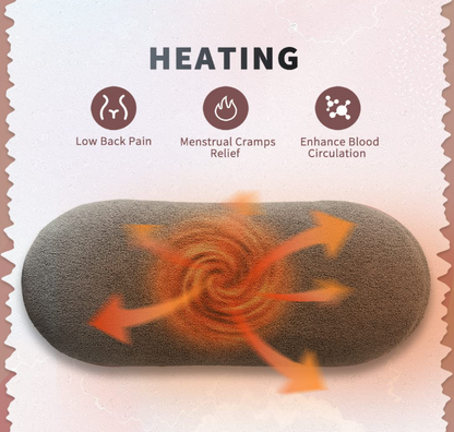 🌸 CrampFree™ Period Relief Massager & Heating Pad 🔥