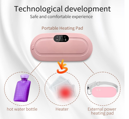 🌸 CrampFree™ Period Relief Massager & Heating Pad 🔥